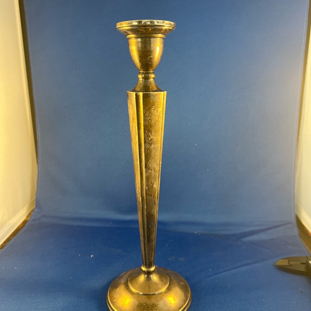 Sterling candle stand